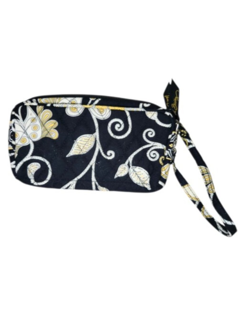 Vera Bradley Zip Top Wristlet Retired Yellow Bird